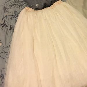 Multi layered tulle tutu skirt